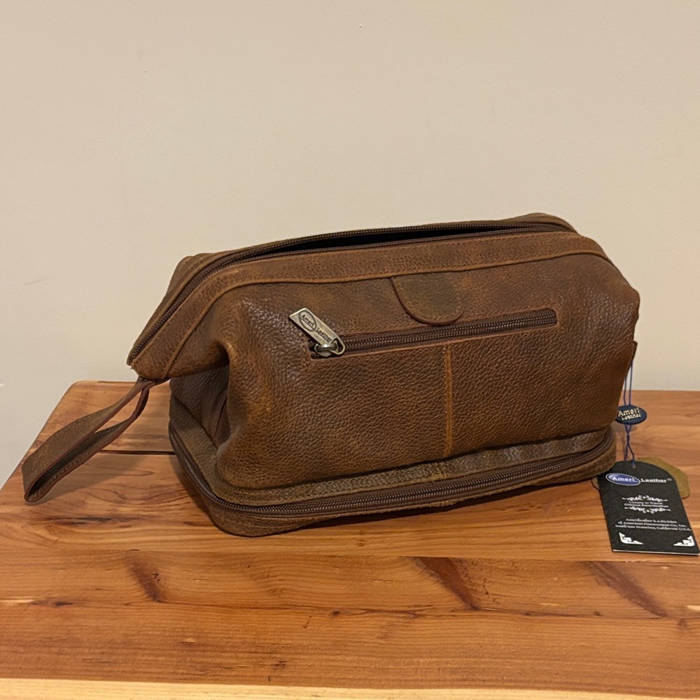 Leather Toiletry Kit